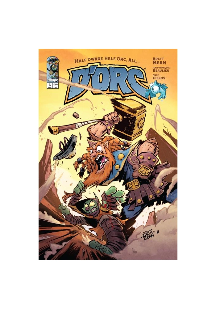 DORC #3 CVR A BRETT BEAN