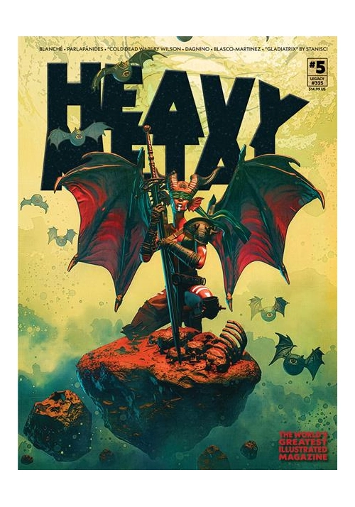 HEAVY METAL MAGAZINE #5 CVR A PASCAL BLANCHE (MR)