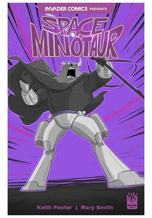 INVADER COMICS PRESENTS SPACE MINOTAUR #1 (ONE SHOT) CVR B聽RORY SMITH VAR