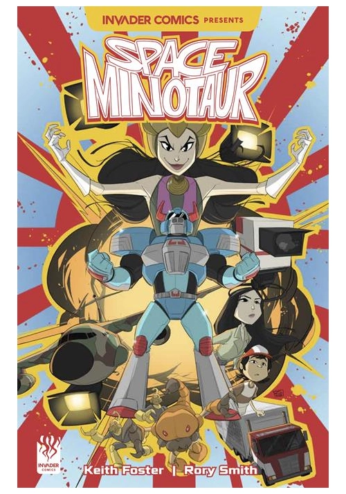 INVADER COMICS PRESENTS SPACE MINOTAUR #1 (ONE SHOT) CVR C聽INC 1:5 RORY SMITH VAR