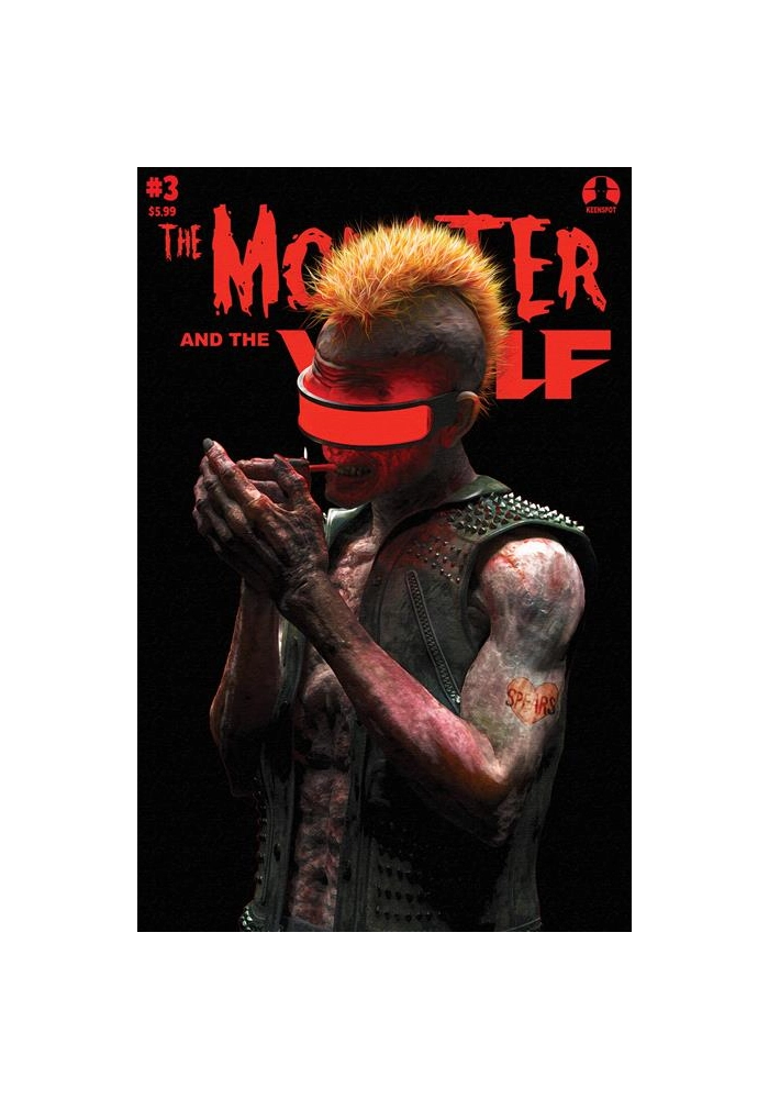 MARK SPEARS MONSTERS THE MONSTER & THE WOLF #3 CVR D MARK SPEARS PUNK VAR
