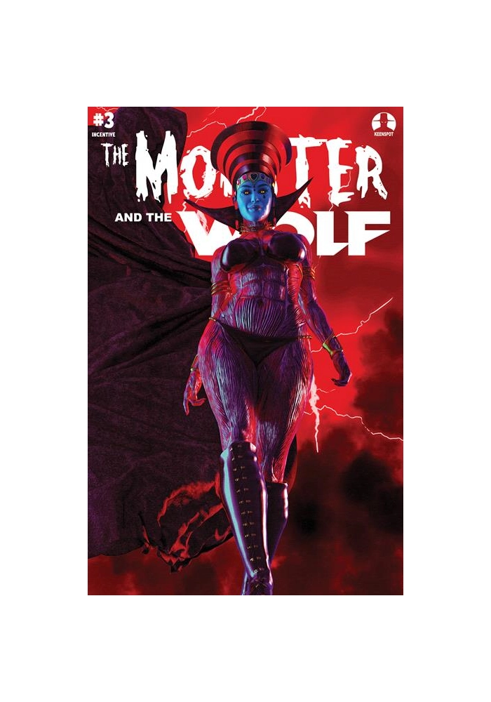 MARK SPEARS MONSTERS THE MONSTER & THE WOLF #3 CVR E INC 1:50 MARK SPEARS QUEEN OF HEARTS VAR (FREE) (NET)