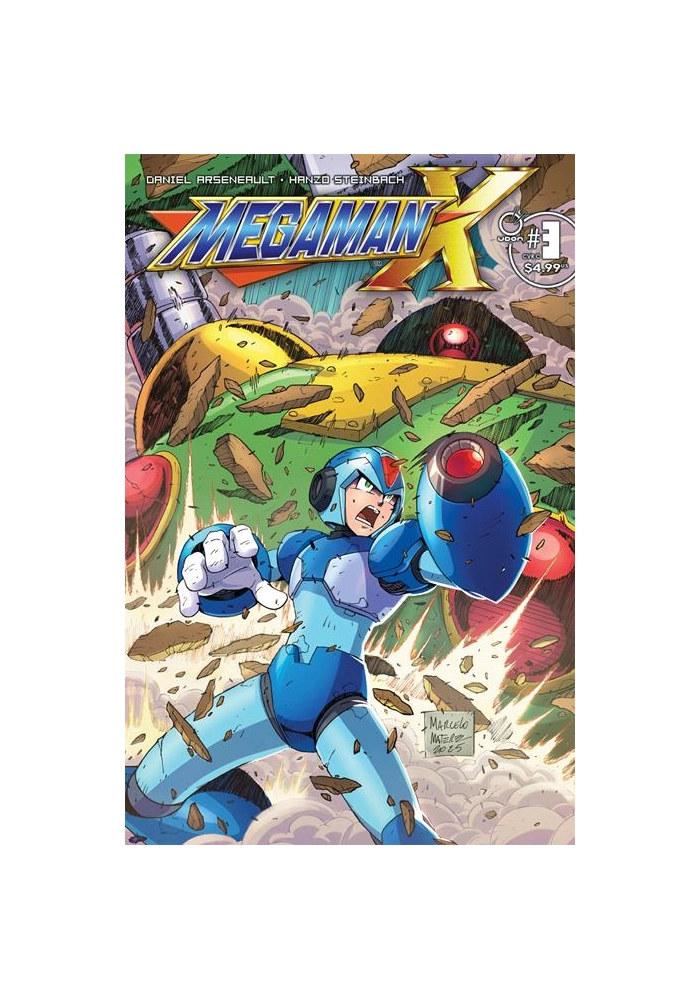 MEGA MAN X #3 (OF 5) CVR C MARCELO MATERE VAR