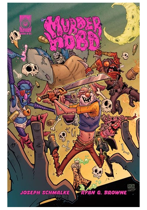 MURDER HOBO #1 CVR A聽RYAN G BROWNE (MR)
