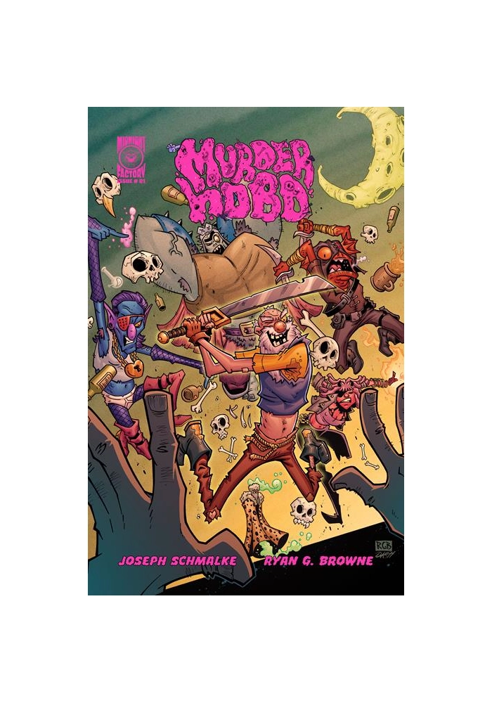 MURDER HOBO #1 CVR A聽RYAN G BROWNE (MR)