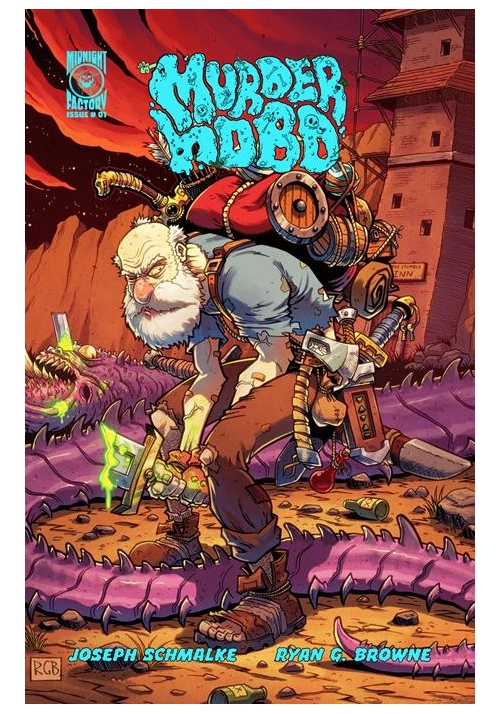 MURDER HOBO #1 CVR B聽RYAN G BROWNE聽VAR (MR)