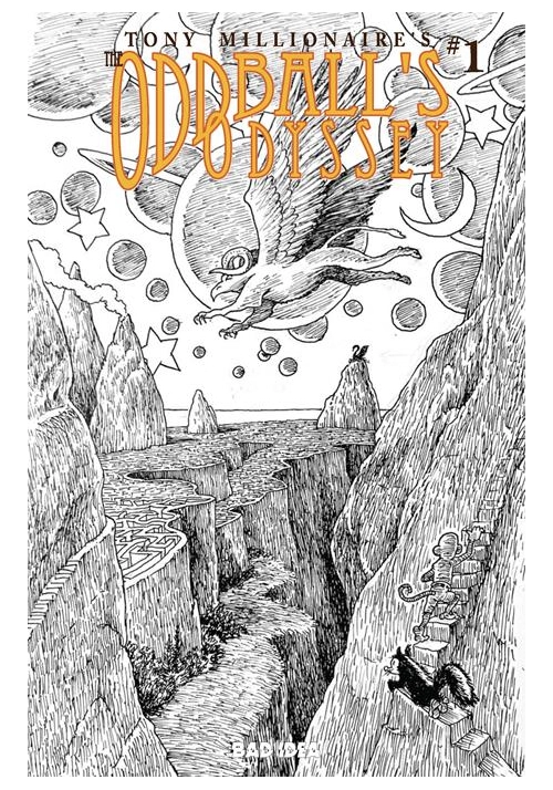 ODDBALLS ODYSSEY #1 (ONE-SHOT) CVR F INC 1:20 TONY MILLIONAIRE BLACK & WHITE VAR