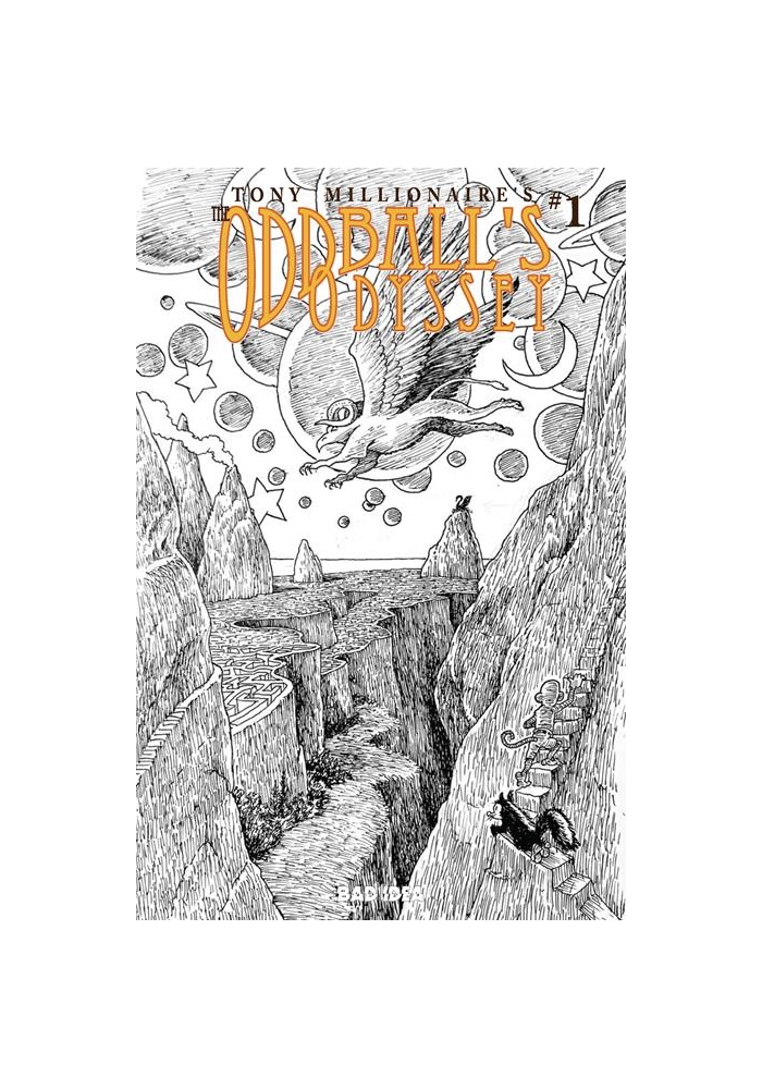 ODDBALLS ODYSSEY #1 (ONE-SHOT) CVR F INC 1:20 TONY MILLIONAIRE BLACK & WHITE VAR