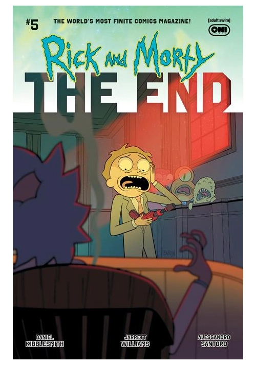 RICK AND MORTY THE END #5 (OF 6) CVR A DAVE BARDIN