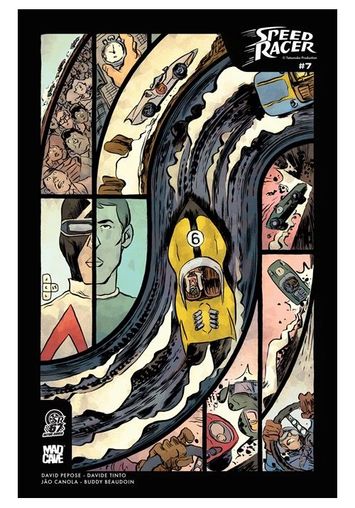 SPEED RACER #7 CVR B JESSE LONERGAN VAR