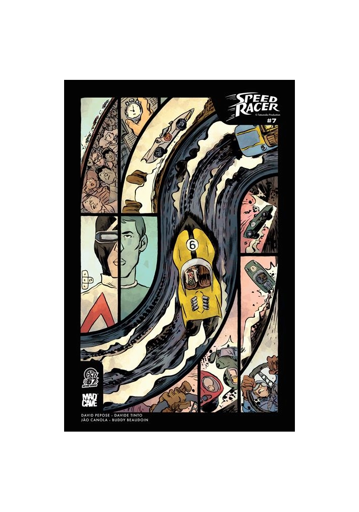 SPEED RACER #7 CVR B JESSE LONERGAN VAR