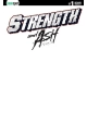 STRENGTH & ASH #1 CVR D INC 1:25 BLANK SKETCH VAR (FREE) (NET)