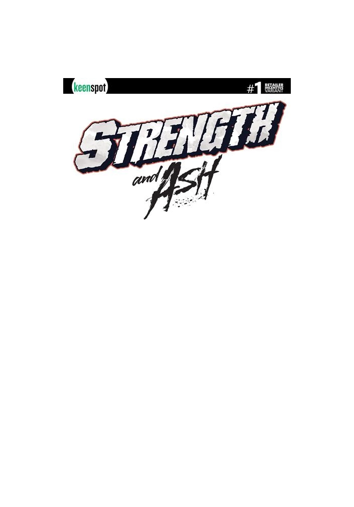 STRENGTH & ASH #1 CVR D INC 1:25 BLANK SKETCH VAR (FREE) (NET)