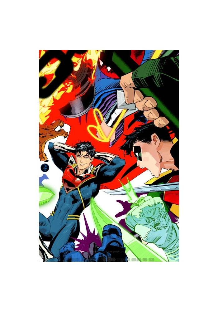 SUPERMAN #37 CVR A DAN MORA (THE REIGN OF THE SUPERBOYS)