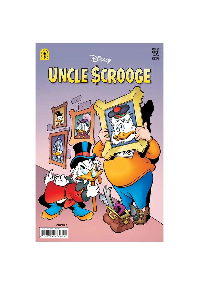 UNCLE SCROOGE LEGACY #467 THE MCDUCK JOURNALS THE DUCKBURG YEARS  CVR B ULRICH SCHROEDER VAR
