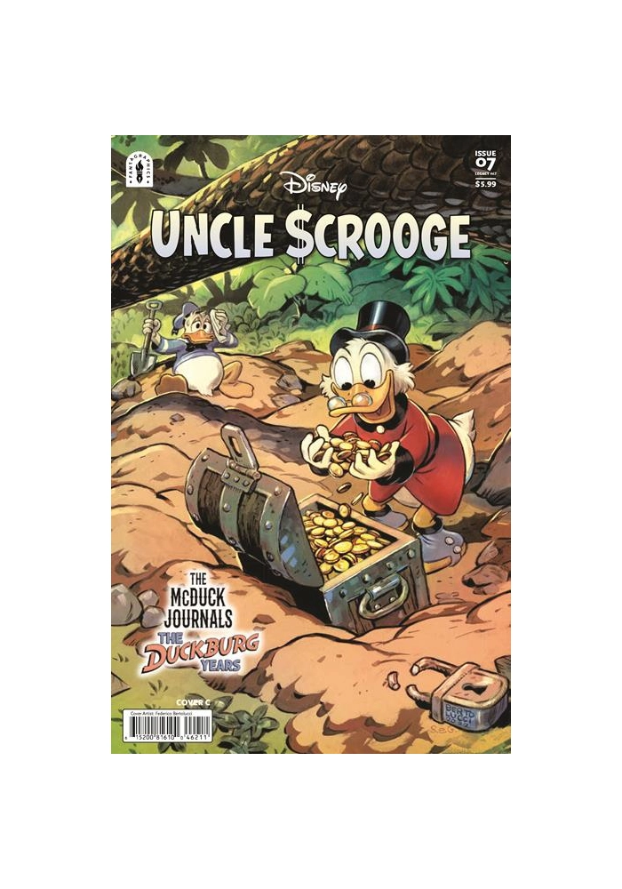 UNCLE SCROOGE LEGACY #467 THE MCDUCK JOURNALS THE DUCKBURG YEARS  CVR C INC 1:10 ULRICH SCHROEDER WRAPAROUND VAR