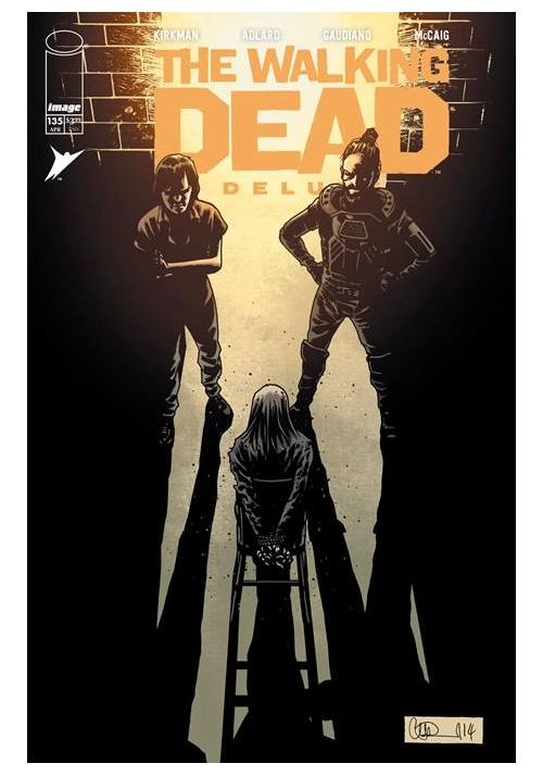 WALKING DEAD DELUXE #135 CVR B CHARLIE ADLARD & DAVE MCCAIG VAR (MR)