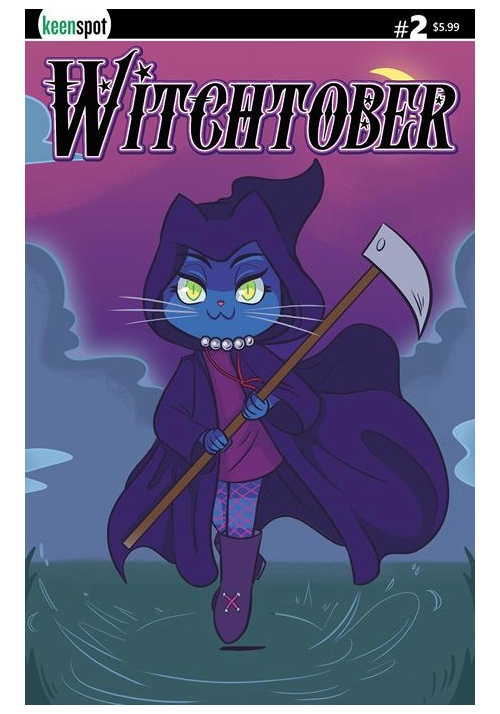 WITCHTOBER #2 CVR A RENATA GARCIA GRIM REAPER KITTY