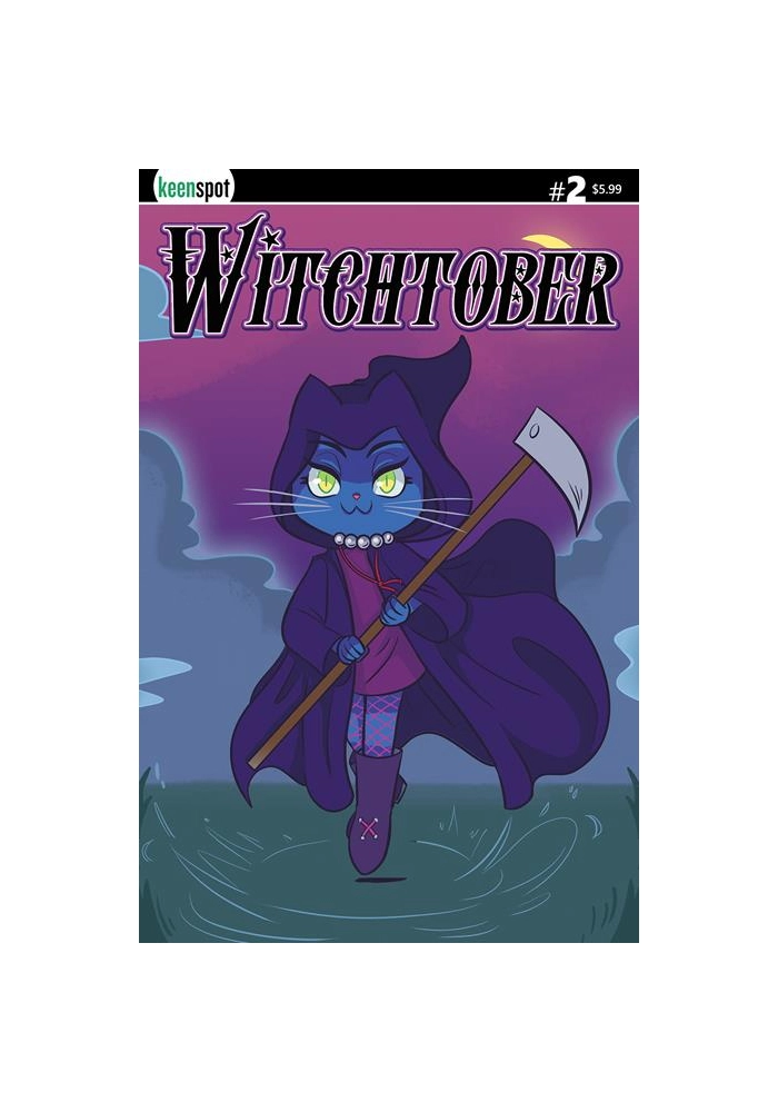 WITCHTOBER #2 CVR A RENATA GARCIA GRIM REAPER KITTY