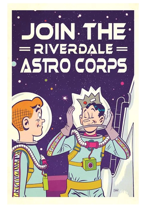 ARCHIE & FRIENDS #20 SPACE ADVENTURES CVR C SAMM SHWARTS FOIL VAR