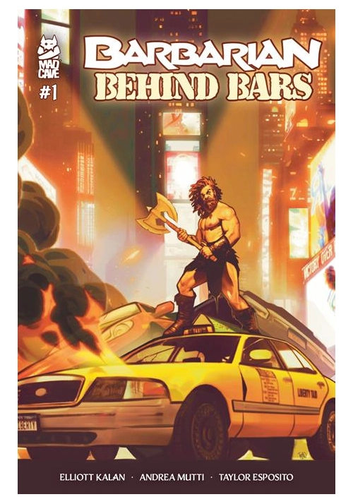 BARBARIAN BEHIND BARS #1 (OF 5) CVR A FRANCESCO TOMASELLI