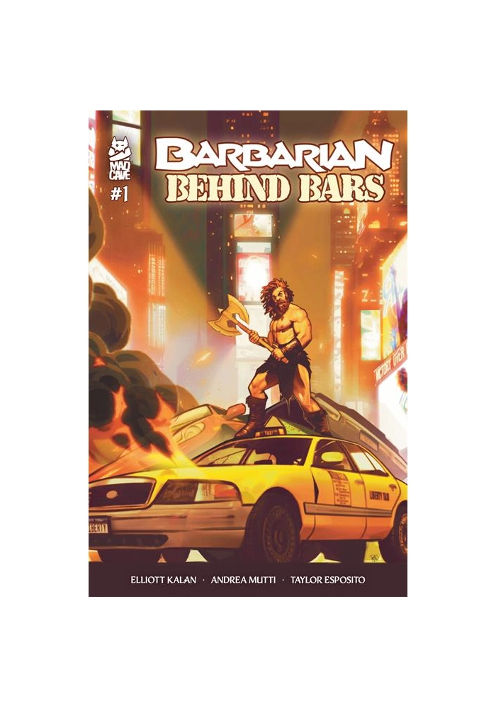 BARBARIAN BEHIND BARS #1 (OF 5) CVR A FRANCESCO TOMASELLI