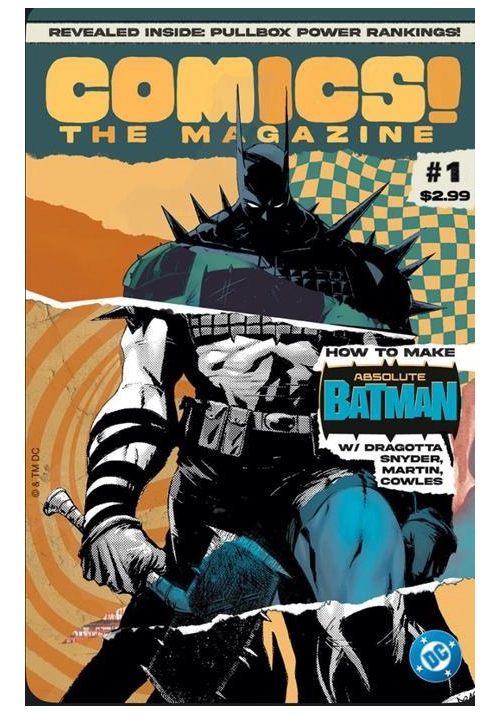 COMICS THE MAGAZINE #1 (BUNDLE OF 25) NET