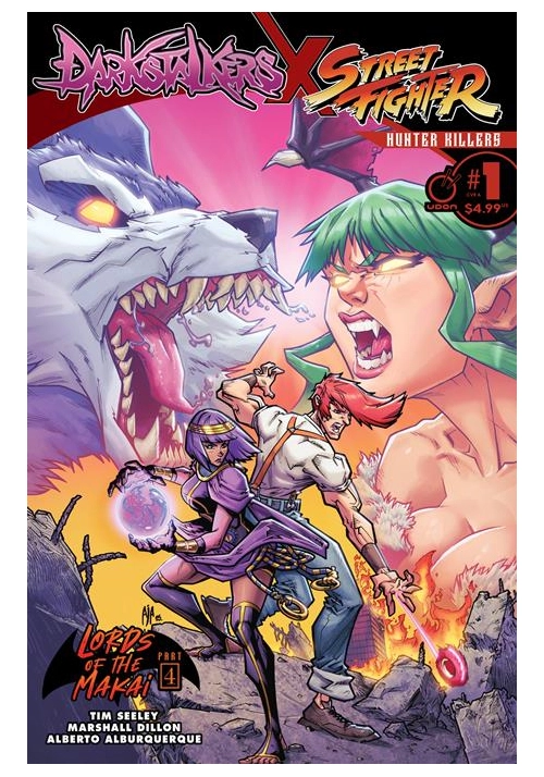 DARKSTALKERS X STREET FIGHTER HUNTER KILLERS #1 (ONE SHOT) CVR A ALBERTO ALBURQUERQUE