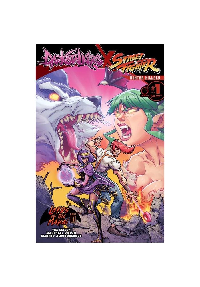DARKSTALKERS X STREET FIGHTER HUNTER KILLERS #1 (ONE SHOT) CVR A ALBERTO ALBURQUERQUE