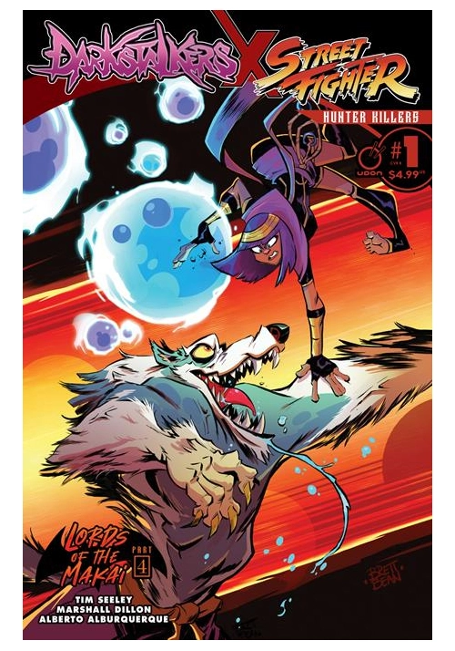DARKSTALKERS X STREET FIGHTER HUNTER KILLERS #1 (ONE SHOT) CVR B BRETT BEAN VAR