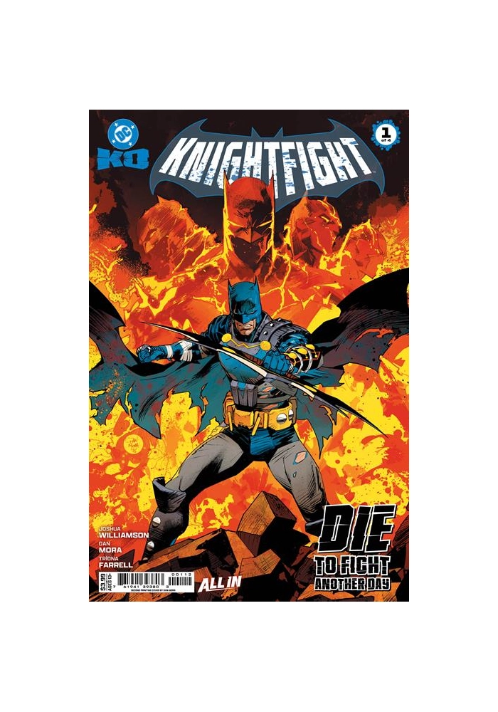 DC K.O. KNIGHTFIGHT #1 (OF 4) SECOND PRINTING CVR A DAN MORA