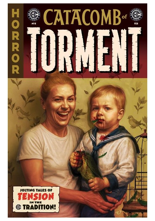 EC CATACOMB OF TORMENT #8 CVR A ARIEL OLIVETTI