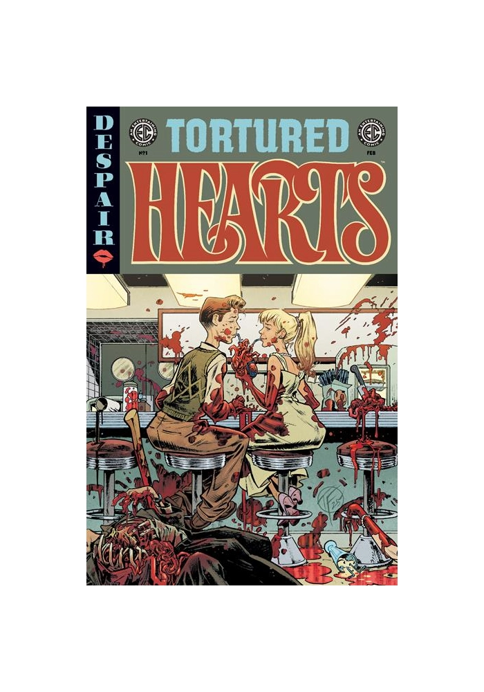 EC TORTURED HEARTS #1 (ONE SHOT) CVR C TOM FOWLER VAR