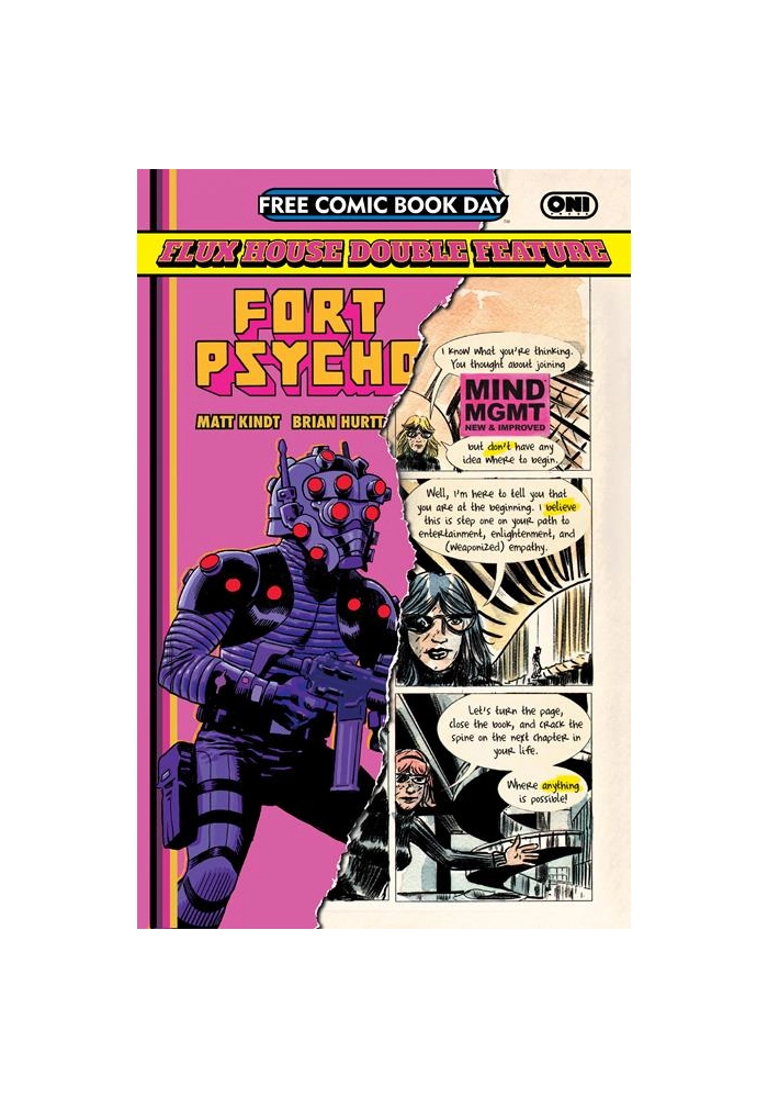 FCBD 2026 - BUNDLE OF 25 - MIND MGMT FORT PSYCHO SPECIAL (NET) PREVIOUSLY FOC'D ON 1/19/2026