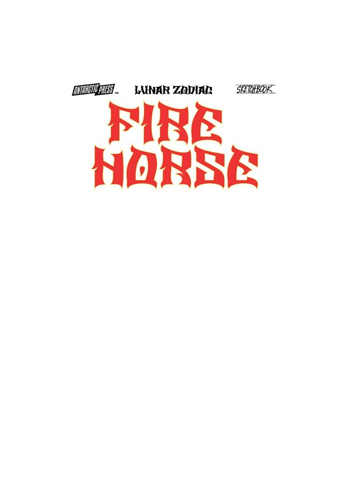 FIRE HORSE SKETCHBOOK