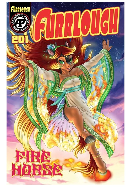 FURRLOUGH #201 CVR B HOLLY DAUGHTREY FIRE HORSE VAR