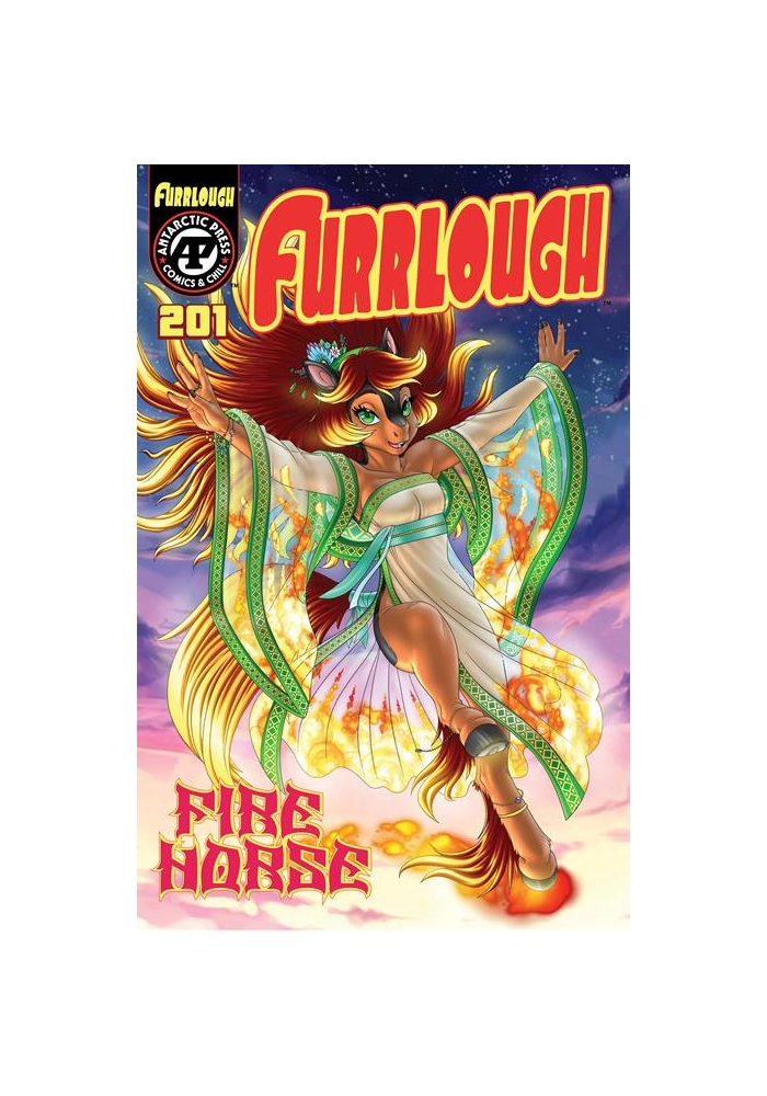 FURRLOUGH #201 CVR B HOLLY DAUGHTREY FIRE HORSE VAR