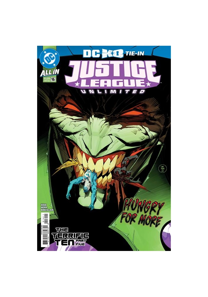 JUSTICE LEAGUE UNLIMITED #16 CVR A DAN MORA (DC K.O.)
