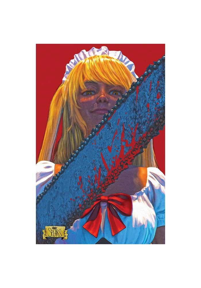 MAID CAFE #1 CVR C MARK SPEARS HOLOFOIL VIRGIN BAGGED WITH TRADING CARD VAR (MR)