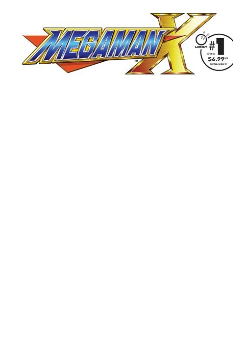 MEGA MAN X #1 (OF 5) CVR D BLANK SKETCH VAR