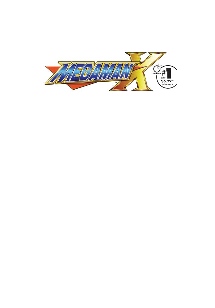 MEGA MAN X #1 (OF 5) CVR D BLANK SKETCH VAR