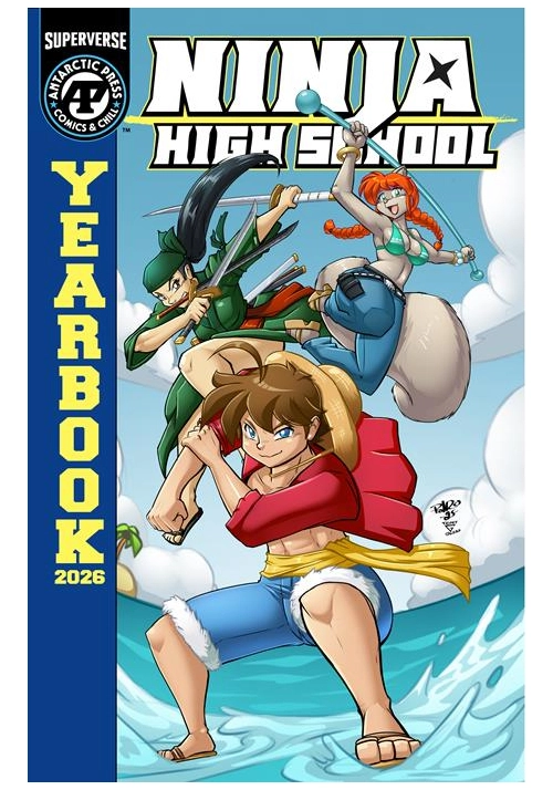 NINJA HIGH SCHOOL YEARBOOK 2026 CVR A BEN DUNN