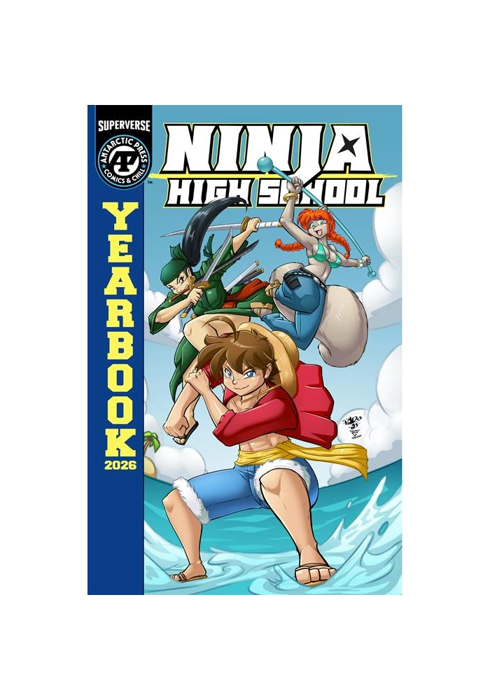 NINJA HIGH SCHOOL YEARBOOK 2026 CVR A BEN DUNN