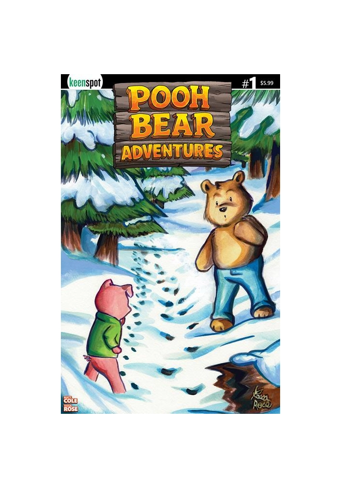 POOH BEAR ADVENTURES #1 CVR A TESSA ROSE (BAGGED WITH TRADING CARD)