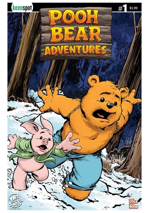 POOH BEAR ADVENTURES #1 CVR B TONE RODRIGUEZ (BAGGED WITH TRADING CARD)