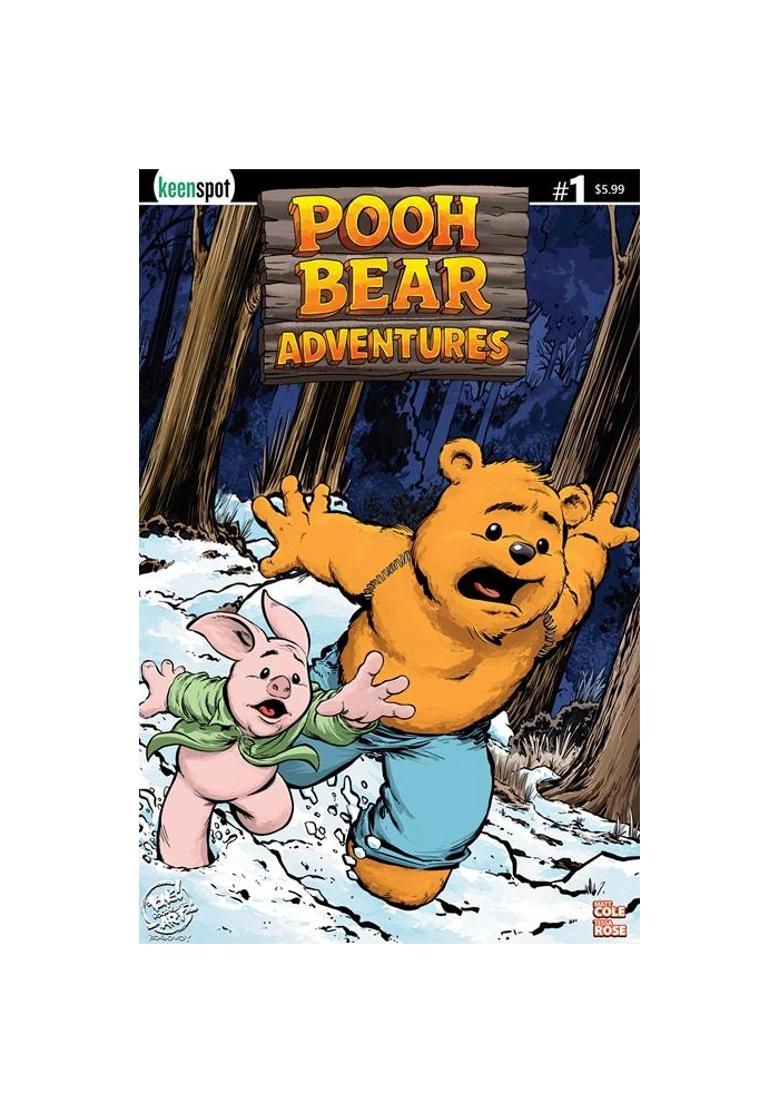 POOH BEAR ADVENTURES #1 CVR B TONE RODRIGUEZ (BAGGED WITH TRADING CARD)