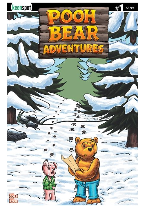 POOH BEAR ADVENTURES #1 CVR D JOSE CHIRINOS (BAGGED WITH TRADING CARD)