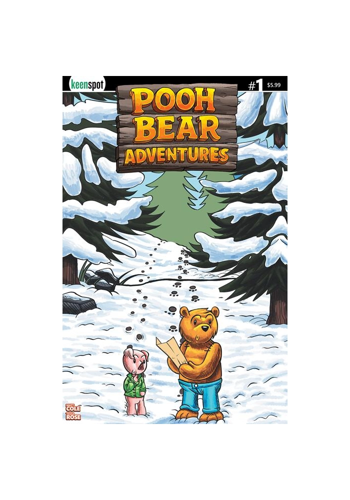 POOH BEAR ADVENTURES #1 CVR D JOSE CHIRINOS (BAGGED WITH TRADING CARD)
