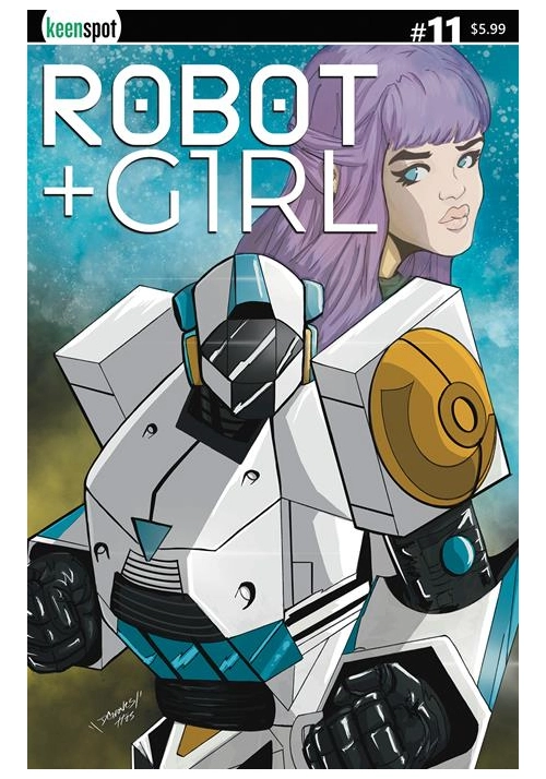 ROBOT + GIRL #11 CVR D DEANTHONY GRAVES BAGGED WITH TRADING CARD VAR