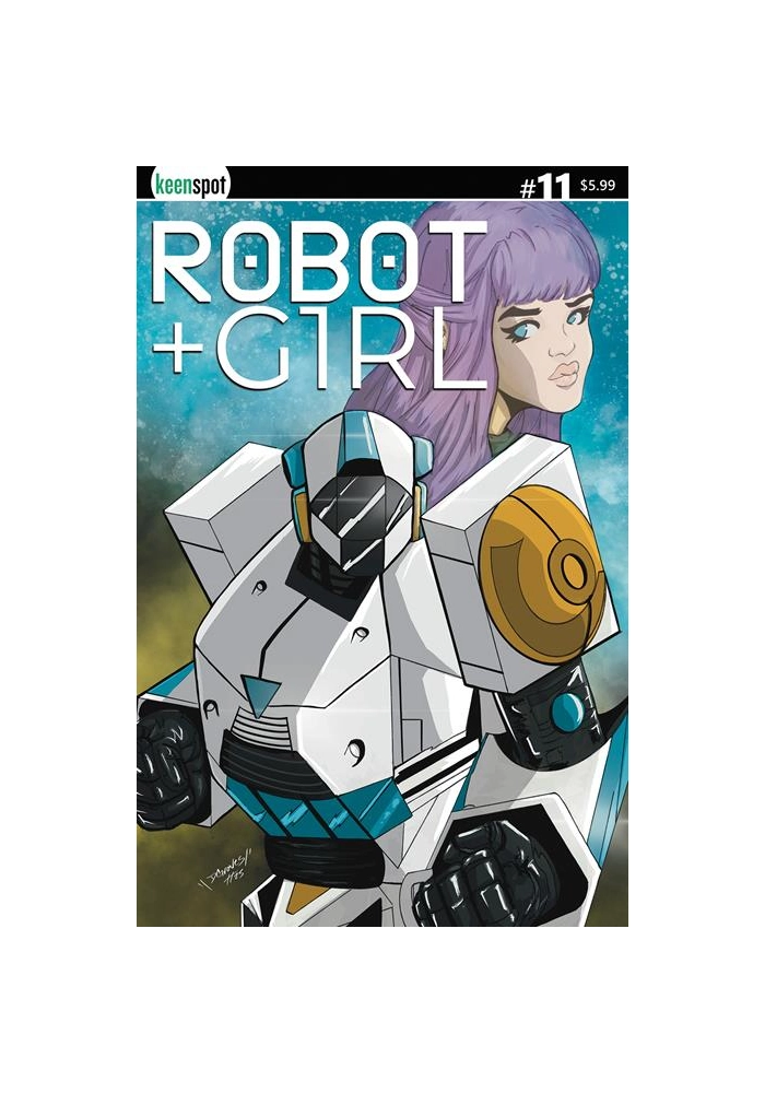ROBOT + GIRL #11 CVR D DEANTHONY GRAVES BAGGED WITH TRADING CARD VAR
